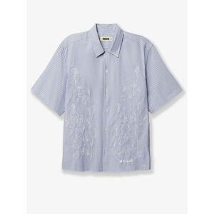 Woodbird Men Wbwang Ox Flower Striped Cotton Shirt